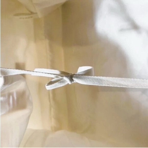 Dolce & Gabbana Devotion Cream Canvas Large Tote Bag Purse D&G Gold Heart Plaque - Picture 8 of 14